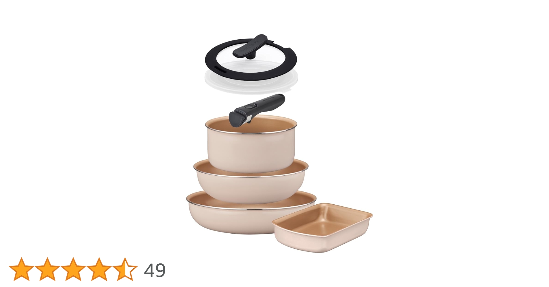 【新品】エバークックフライパン 深鍋セット Amazon.co.jp: エバークック フライパンセット 4点セット